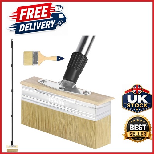 Long handle deck - handle, brush