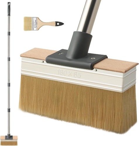 Deck stain brush applicator - stain,