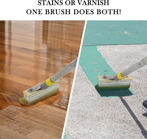 Decking paint brush - in,