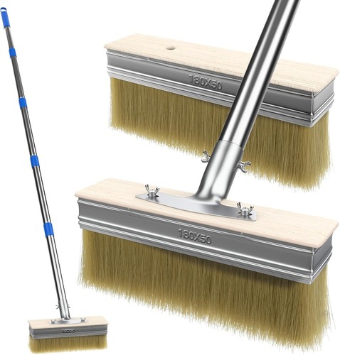 Deck paint brush with - paint, long