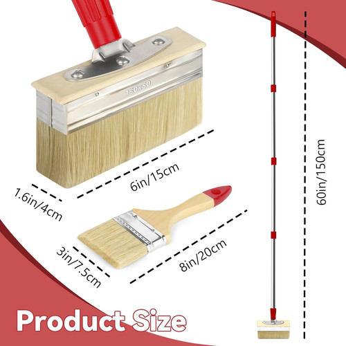 Long handle decking paint - 6,