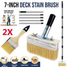 2x Decking Paint Brush Deck