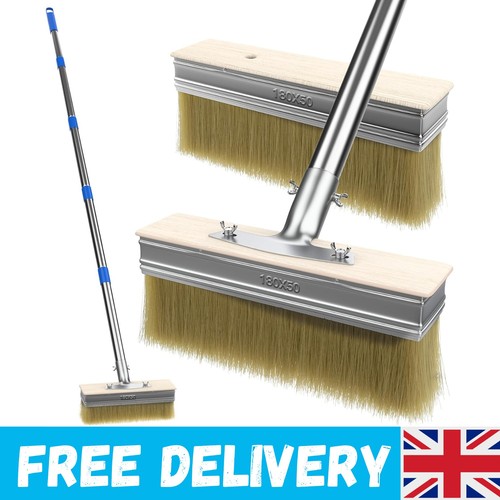 Deck paint brush with long - with, 55"