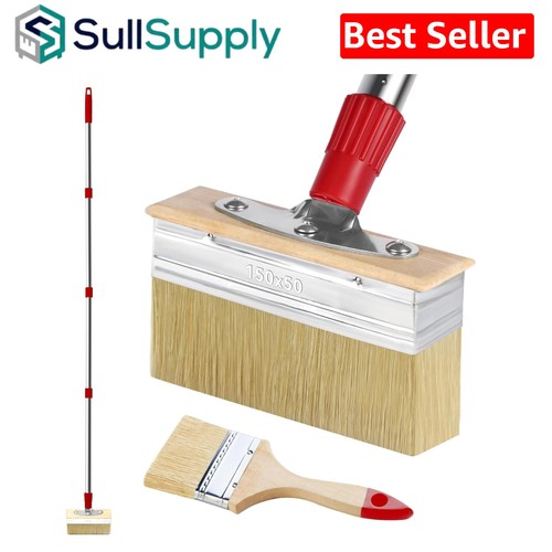 Decking paint brush with - 6",