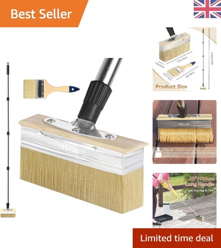 18cm decking paint brush - decking,