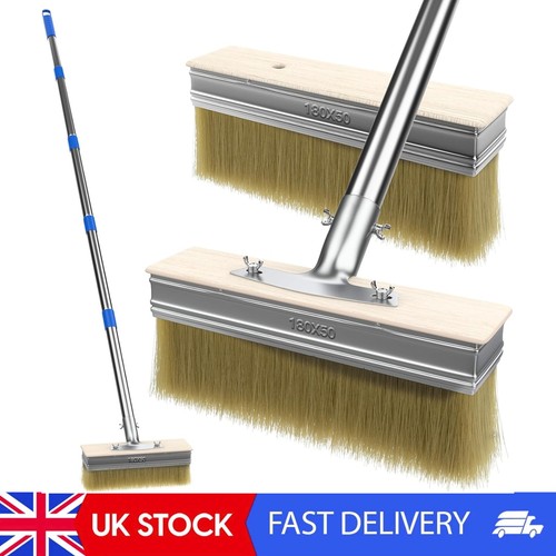 Deck paint brush with long - brush,