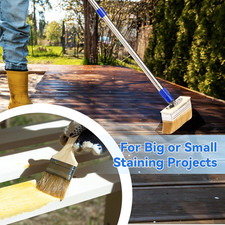7 Decking Paint Brush Deck